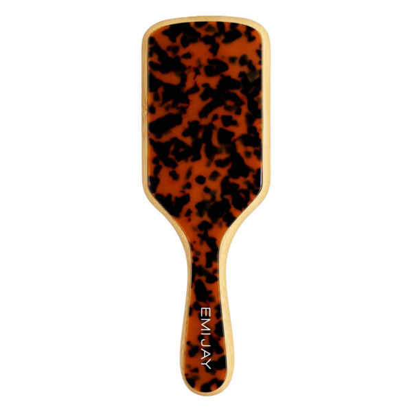Бамбуковая Щётка для Волос «Tortoise» Emi Jay Bamboo Paddle Brush In Tortoise